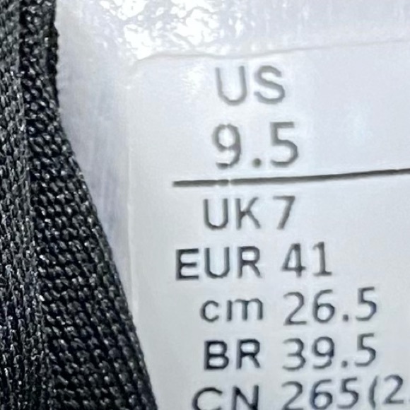 Nike Zoom  Running Shoe WinFlo Black Blue Size 9.5 - Picture 8 of 9